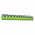 Eat-In 0.37 in. Metric PEG Socket Holder, Green EA3593739